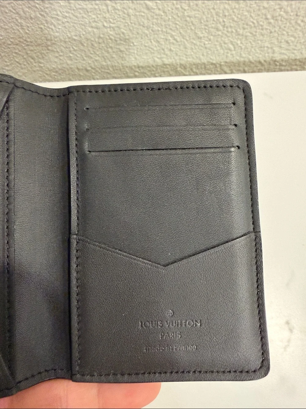 Louis Vuitton Blue Damier Infini Pocket Organizer